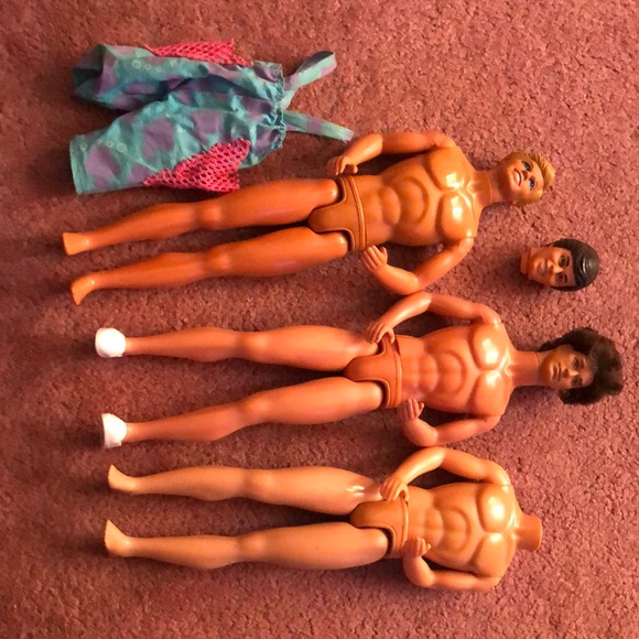 1960’s Barbie Lot of Ken dolls. One outfit & one pair of shoes. - Picture 1 of 10